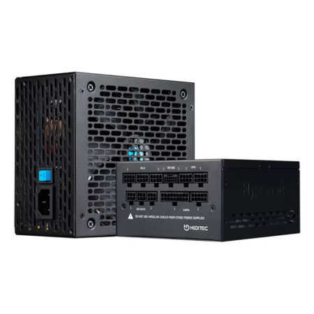 Fuente de Alimentación Hiditec GDX850 V3/ 850W/ Ventilador 14cm/ ATX 3.1/ PCIe 5.1/ 80 Plus Gold