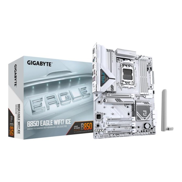 Placa base gigabyte b850 eagle wifi7 ice atx -  4x ddr5