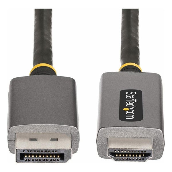 Cable displayport a hdmi 8k startech 2m -  macho - macho -  gris