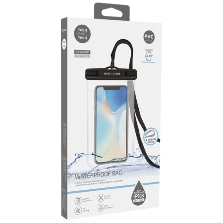 Funda Universal Impermeable para Smartphone Tech One Tech TEC2850/ Hasta 7″