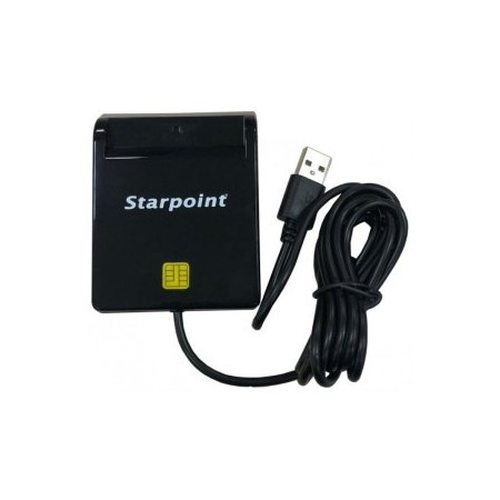 Lector Tarjeta Chip STP_SCRZW-1 USB Negro