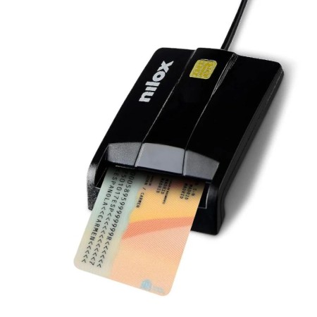 Lector dni electronico nilox negro