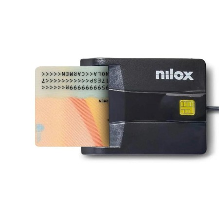 Lector dni electronico nilox negro