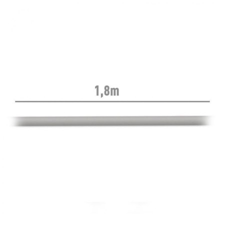 Cable USB 2.0 Impresora Aisens A101-0002/ USB Tipo-B Macho - USB Macho/ 1.8m/ Beige