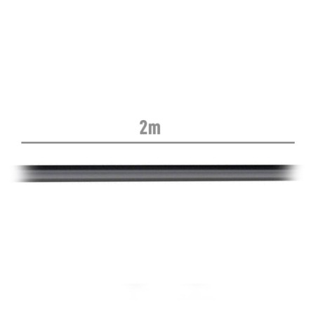 Cable USB 2.0 Impresora Aisens A107-0054/ USB Tipo-C Macho - USB Tipo-B Macho/ 480Mbps/ 2m/ Negro