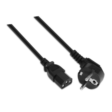 Aisens Cable Alimentación CEE7M-C13H negro 5.0m