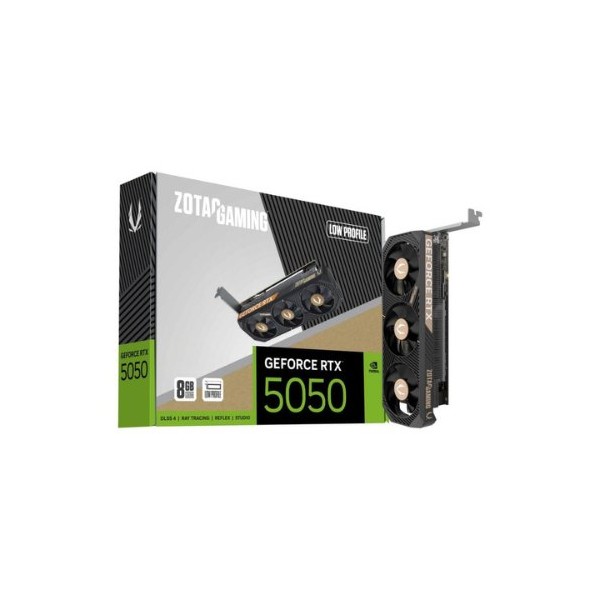 Tarjeta grafica zotac gaming rtx 5050 8gb gddr6 -  2x dp - 1x hdmi pci express 5.0