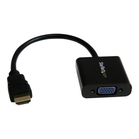 Adaptador hdmi a vga startech 24.5cm -  macho - hembra -  negro