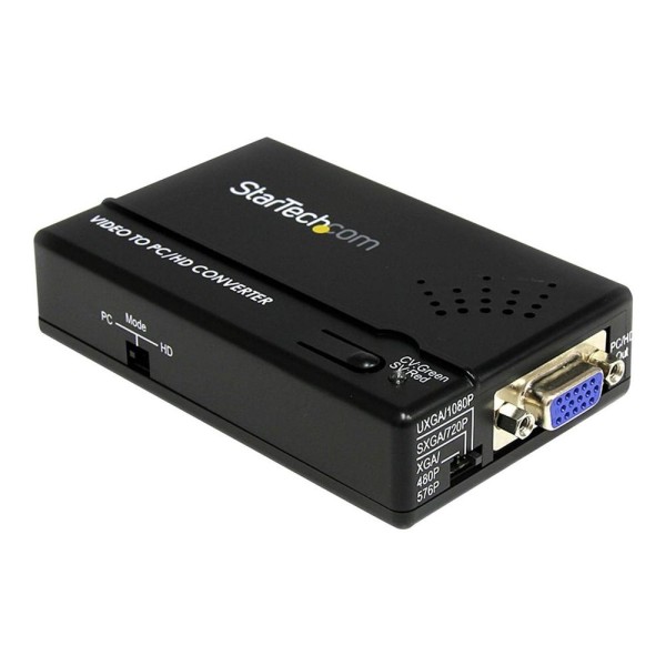 Adaptador conversor de video startech vid2vgatv2
