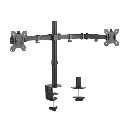 Soporte de Mesa para 2 Monitores Aisens DT32TSR-041/ Giratorio/ Inclinable/ hasta 8kg