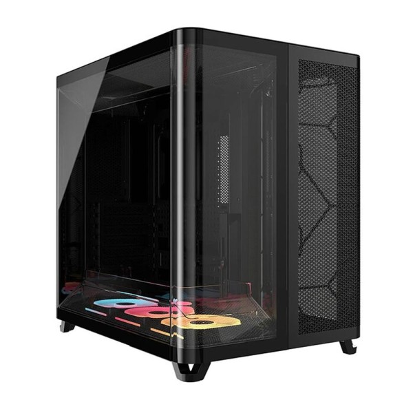 Caja ordenador corsair air 5400 rs - r argb atx cristal templado negra