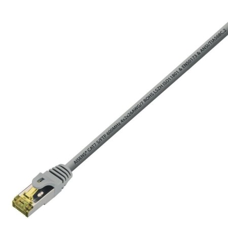 Aisens Latiguillo RJ45 LSZH CAT.7 SFTP gris 5.0m