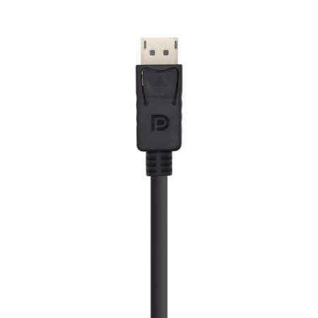 Cable DisplayPort 1.2 4K Aisens A124-0388/ DisplayPort Macho - DisplayPort Macho/ Hasta 5W/ 2300Mbps/ 10m/ Negro