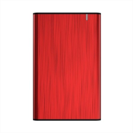 Caja Externa para Disco Duro de 2.5″ Aisens ASE-2525RED/ USB 3.1/ Sin tornillos