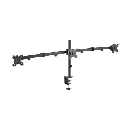 Soporte de Mesa para 3 Monitores Aisens DT27TSR-061/ Giratorio/ Inclinable/ hasta 7kg