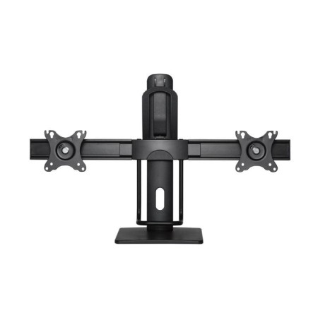 Soporte de Sobremesa con Contrapeso para 2 Monitores Aisens DT27TSR-065/ Giratorio/ Inclinable/ hasta 6kg
