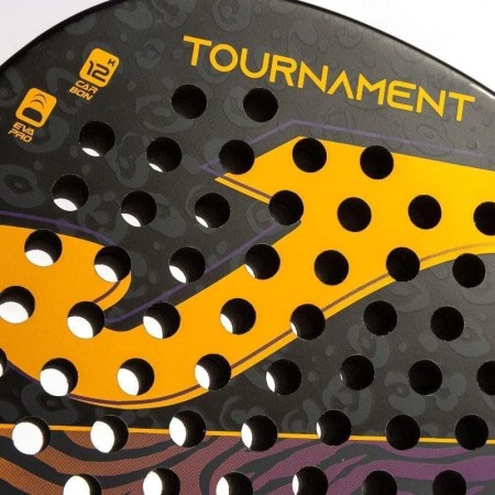 Pala de Pádel Joma Tournament/ Negra y Naranja