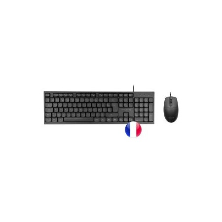 Teclado  raton tacens anima acp02fr negro frances
