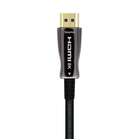 Cable HDMI 2.1 AOC 8K Aisens A153-0521/ HDMI Macho - HDMI Macho/ 50m/ Negro