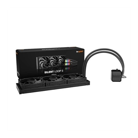 Kit refrigeracion liquida be quiet! silent loop 3 3x 140mm negro