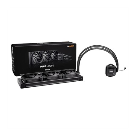 Kit refrigeracion liquida be quiet! pure loop 3 3x 120mm negro