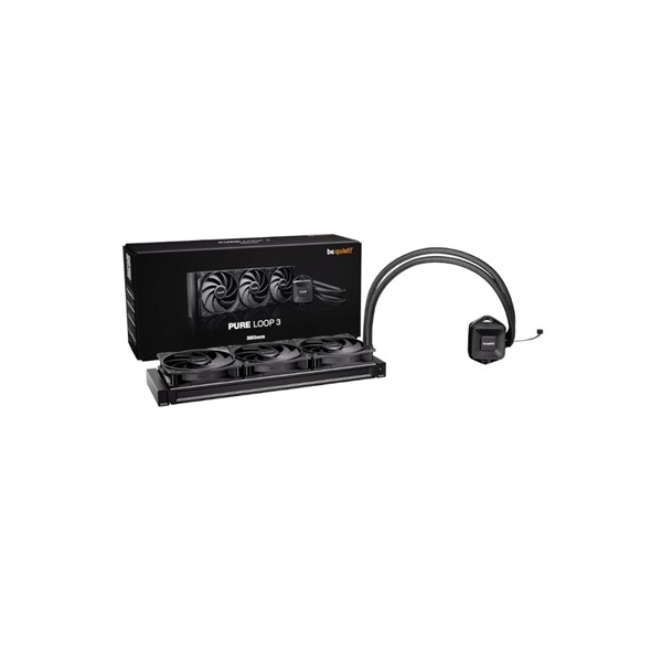 Kit refrigeracion liquida be quiet! pure loop 3 3x 120mm negro