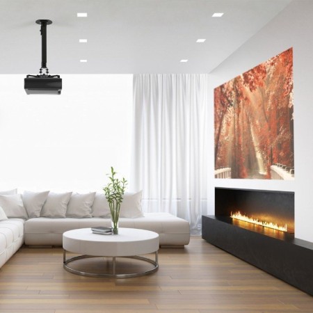 Soporte de Techo/ Pared para Proyector Aisens CP04TSRE-131/ Giratorio/ Inclinable/ Extensible/ hasta 13.5kg