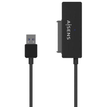 Adaptador para Discos Duros 2.5″/3.5″ Aisens ASE-35A01B/ USB 3.0 - SATA/ con Alimentador