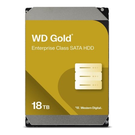 Disco duro interno hdd wd western digital gold 18tb 3.5 pulgadas sata 6gb - s 512mb