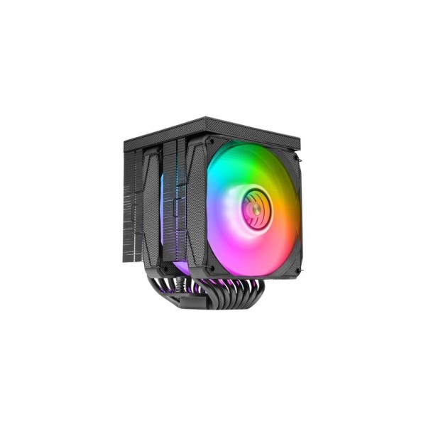 Ventilador cpu mars gaming mcpulcdpro argb 2x 120mm negro