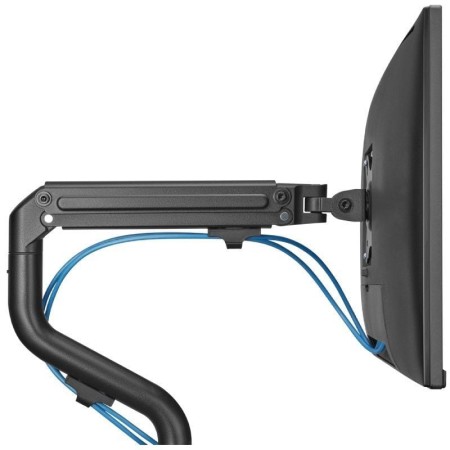 Soporte de Mesa para 2 Monitores Aisens DT32TSR-141/ Giratorio/ Inclinable/ hasta 8kg