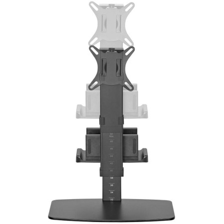 Soporte de Sobremesa para Monitor,TV y MiniPC Aisens DT32TSR-165/ Giratorio/ Inclinable/ hasta 8kg