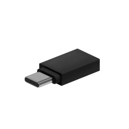 Adaptador USB 3.2 Aisens A108-0717/ USB Hembra - USB Tipo-C Macho/ Negro