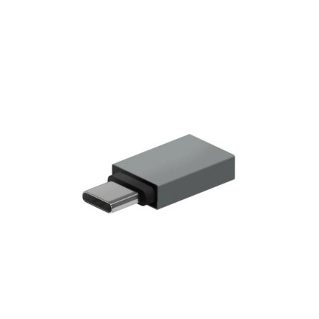 Adaptador USB 3.2 Aisens A108-0718/ USB Hembra - USB Tipo-C Macho/ Gris