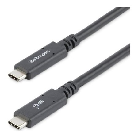 Cable usb tipo c startech 1.8m -  macho - macho -  negro