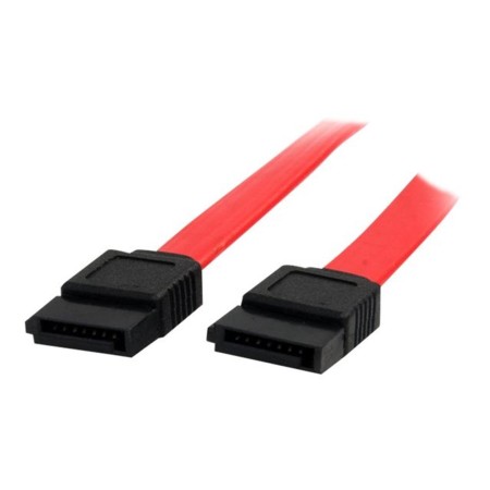 Cable sata startech 0.9m -  hembra - hembra -  rojo