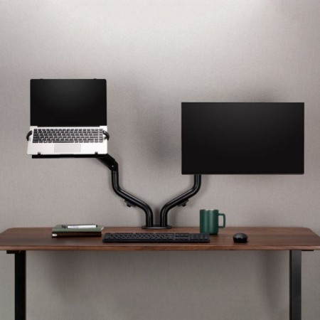 Soporte de Mesa Orientable/ Inclinable DTL32TSR-195 para TV y Portátil de 17-32″