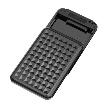 Caja Externa para Disco Duro de 2.5″ Aisens ASE-2521B/ USB 3.1/ Sin tornillos