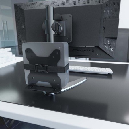 Soporte para miniPC VESA 100x100 Aisens MPC05-205/ Hasta 5Kg