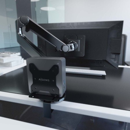 Soporte para miniPC VESA 100x100 Aisens MPC05-205/ Hasta 5Kg