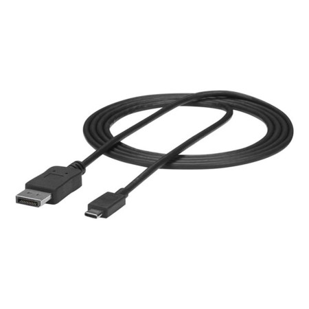 Cable usb tipo c a displayport 4k startech 1.8m -  macho - macho -  negro