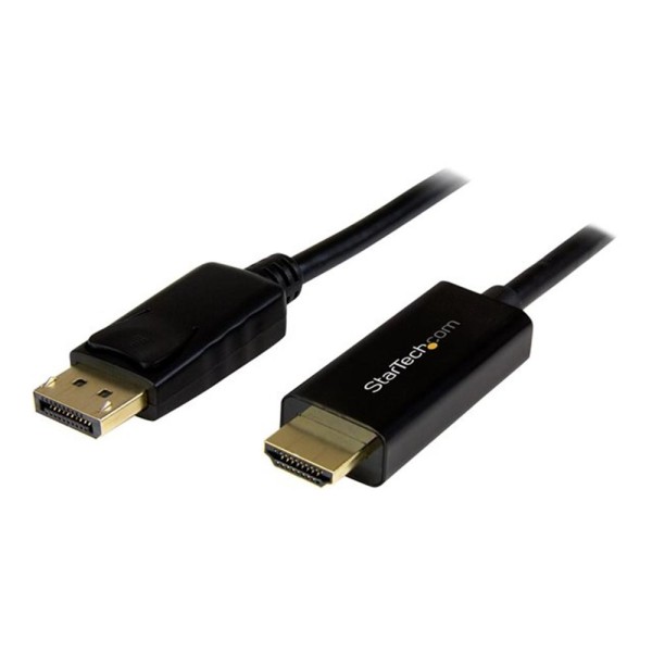 Cable displayport a hdmi startech 2m -  macho - macho -  negro