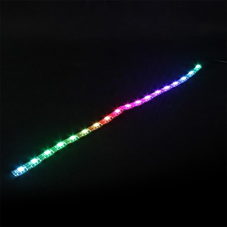 Tira led argb phoenix 30 cm - conector 3 pines - fijacion magnetica - compatible con caja phevolve phwhitediamond y phblackdiamo