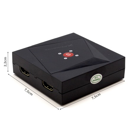 Hub 4 hdmi splitter bidireccional 4k