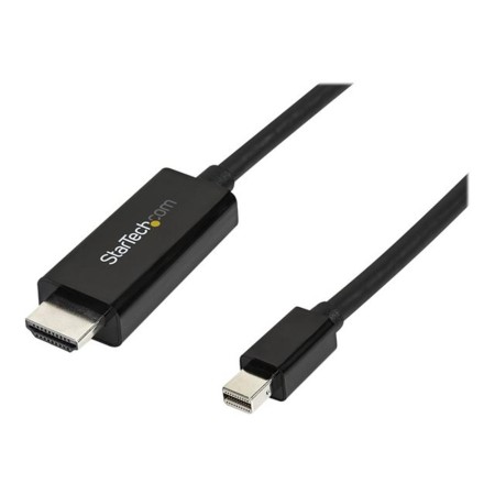 Cable mini dp a hdmi startech 3m -  macho - macho -  negro