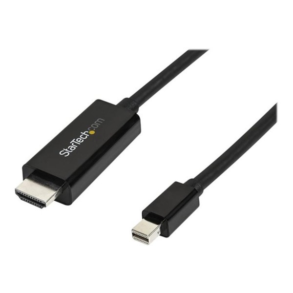 Cable mini dp a hdmi startech 3m -  macho - macho -  negro