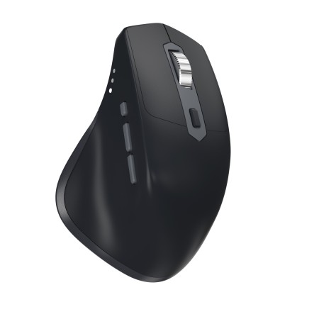 Ratón inalambrico bluetooth phoenix ergo m2 ergonomico multidispositivo y batería recargable click silenciosos