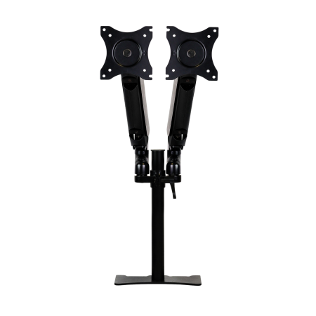 Brazo phoenix articulado soporte doble monitor ajustable 27 pulgadas vesa 75 x 75 - 100 x 100