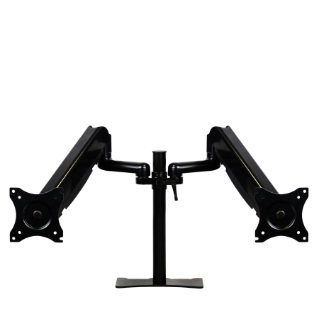 Brazo phoenix articulado soporte doble monitor ajustable 27 pulgadas vesa 75 x 75 - 100 x 100