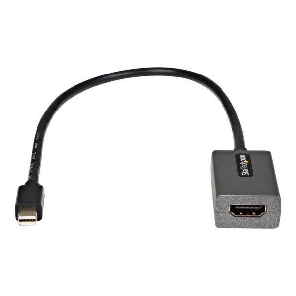 Adaptador mini dp a hdmi startech 0.3m -  macho - hembra -  negro